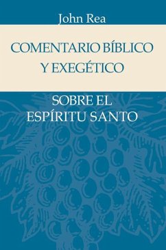 Cover Comentario Bíblico Y Exegético Sobre El Espíritu Santo