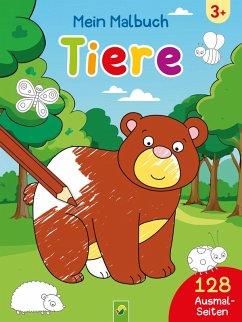 Cover Mein Malbuch Tiere I Ab 3 Jahren