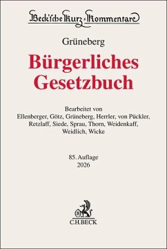 Cover Bürgerliches Gesetzbuch. BGB