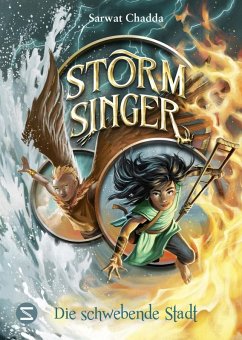 Cover Storm Singer. Die schwebende Stadt