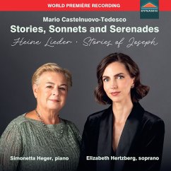 Cover Castelnuovo-Tedesco: Stories,Sonnets And Serenades
