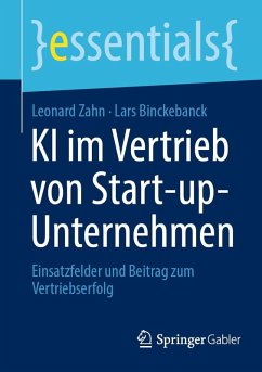 Cover KI im Vertrieb von Start-up-Unternehmen (eBook, PDF)
