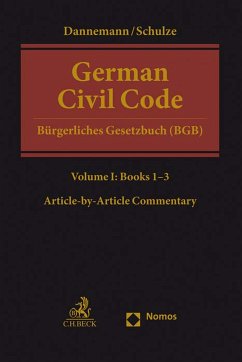 Cover German Civil Code Volume I (eBook, PDF)