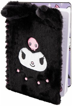 Cover Hello Kitty - Kuromi Flauschiges Notizbuch