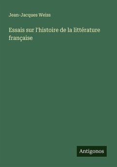 Cover Essais sur l'histoire de la littérature française