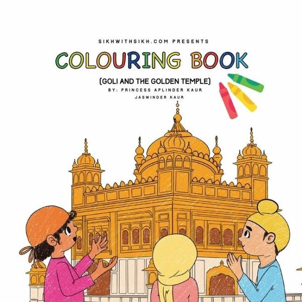 Colouring Book - Goli and The Golden Temple