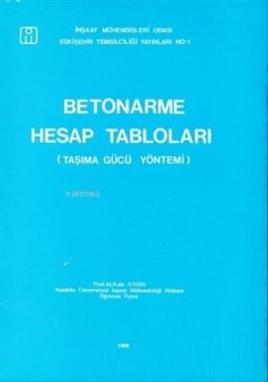Cover Betonarme Hesap Tablolari