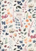 rido/idé 7028507026 Buchkalender Young Line 2026 "Watercolor" A5, Papier rido/idé 7028507026 Buchkalender Young Line 2026 "Watercolor" A5, Papier