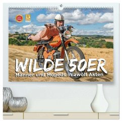 Wilde50er (hochwertiger Premium Wandkalender 2026 DIN A2 quer), Kunstdruck in Hochglanz - Calvendo;Kremer & Richard Kiefer, Frank