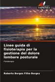 Linee guida di fisioterapia per la gestione del dolore lombare posturale