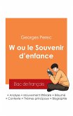 Réussir son Bac de français 2025 : Analyse du roman W ou le Souvenir d'enfance de Georges Perec