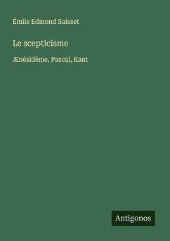Cover Le scepticisme