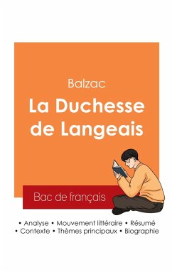 Cover Réussir son Bac de français 2025 : Analyse du roman La Duchesse de Langeais de Balzac