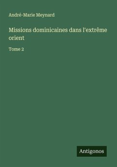 Cover Missions dominicaines dans l'extrême orient