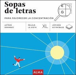 Cover Sopas de letras para favorecer la concentración (XL)