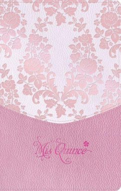 Cover Rvr 1960 Biblia MIS Quince, Rosa Floreado, Símil Piel