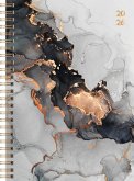 rido/idé 7021407016 Buchkalender Young Line 2026 "Marble" A5, Papier rido/idé 7021407016 Buchkalender Young Line 2026 "Marble" A5, Papier