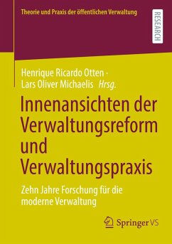 Cover Innenansichten der Verwaltungsreform und Verwaltungspraxis