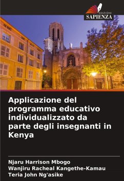 Cover Applicazione del programma educativo individualizzato da parte degli insegnanti in Kenya