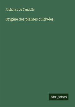 Cover Origine des plantes cultivées