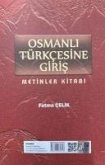 Osmanli Türkcesine Giris Osmanli Türkcesine Giris