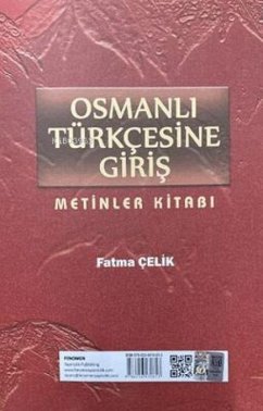 Cover Osmanli Türkcesine Giris