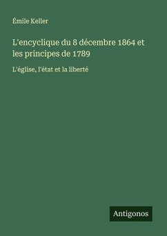 Cover L'encyclique du 8 décembre 1864 et les principes de 1789