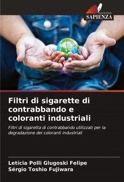 Cover Filtri di sigarette di contrabbando e coloranti industriali