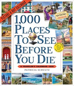 1,000 Places to See Before You Die Picture-A-Day® Wall Calendar 2026 - Schultz, Patricia