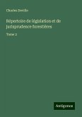Répertoire de législation et de jurisprudence forestières