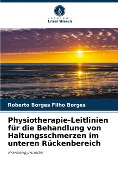 Cover Physiotherapie-Leitlinien für die Behandlung von Haltungsschmerzen im unteren Rückenbereich