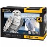 CUBICFUN 661079 - 3D Puzzle Schneeeule... - Bild 1