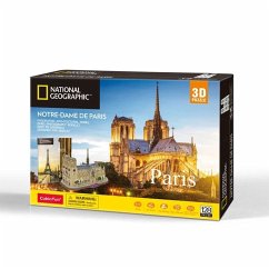 Cover CUBICFUN 660986 - 3D Puzzle Notre-Dame de Paris 128 Teile