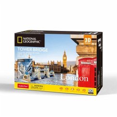 Cover CUBICFUN 660978 - 3D Puzzle Tower Bridge 120 Teile