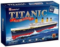 Cover CUBICFUN 664011 - 3D Puzzle Titanic 113 Teile