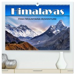 Himalayas high mountains adventure (High Quality Premium Wall Calendar 2026 DIN A2 landscape),CALVENDO 12 Month Wall Calendar