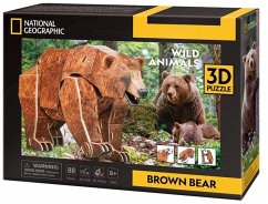Cover CUBICFUN 661096 - 3D Puzzle Braunbär 3D Puzzle 88 Teile