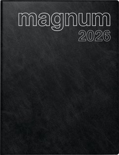 Cover rido/idé 7027042906   Buchkalender Mod. magnum 2026   183×240 mm, Kunststoff, schwarz