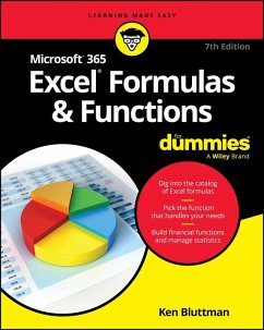 Microsoft 365 Excel Formulas & Functions For Dummies (eBook, ePUB) - Bluttman, Ken
