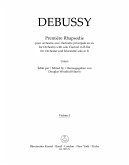 Debussy, Claude, Premičre Rhapsodie for Orchestra with Solo Clarinet i for Orchestra with Solo Clarinet in B-flat Part(s), Urtext edition