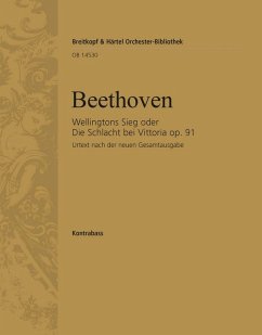 Cover Wellingtons Sieg op.91 für Orchester Kontrabass