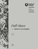 Konzert e-Moll op.5,3 für 2 Flöten, Streicher und Bc Viola Konzert e-Moll op.5,3 für 2 Flöten, Streicher und Bc Viola