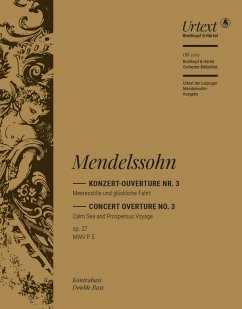 Konzert-Ouverture Nr.3 op.27 Meeresstille und glückliche Fahrt Kontrabass