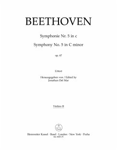 Cover Sinfonie c-Moll Nr.5 op.67 für Orchester Violine 2
