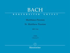 Cover Matthäus-Passion BWV244 Chorus 2 Viola