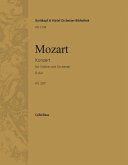 Konzert B-dur nr.1 KV207 für Violine und Orchester Violoncello/Kontrabass Konzert B-dur nr.1 KV207 für Violine und Orchester Violoncello/Kontrabass
