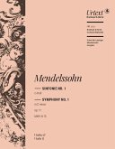 Sinfonie c-Moll Nr.1 op.11 für Orchester Violine 2