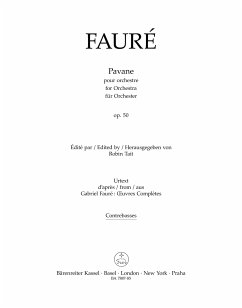 Cover Pavane op.50 für Orchester Kontrabass