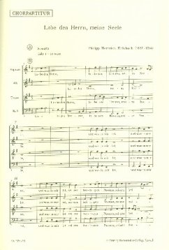 Cover Lobe den Herrn, meine Seele für gem Chor, Streichorchester und Bc Chorpartitur