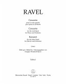 Konzert für die linke Hand für Klavier (linke Hand) und Orchester Violine 1